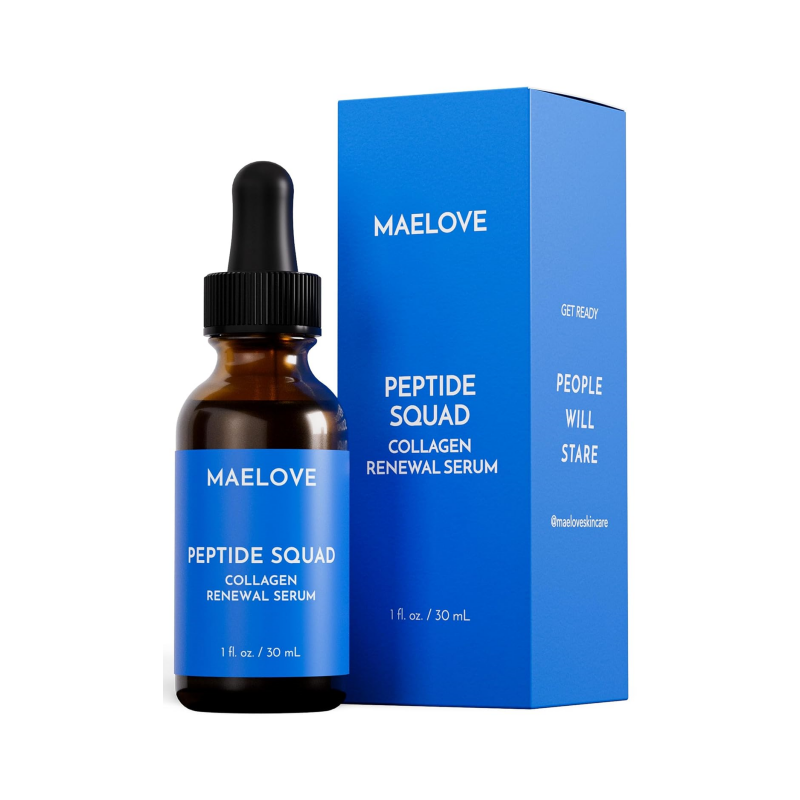 MAELOVE Peptide Squad Collagen Renewal Serum, 1 fl oz